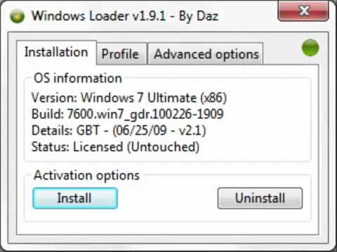 Windows Loader 1.9.1
